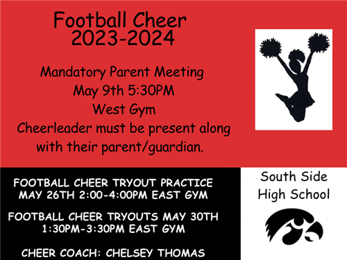  Football Cheer Mandatory Meeting