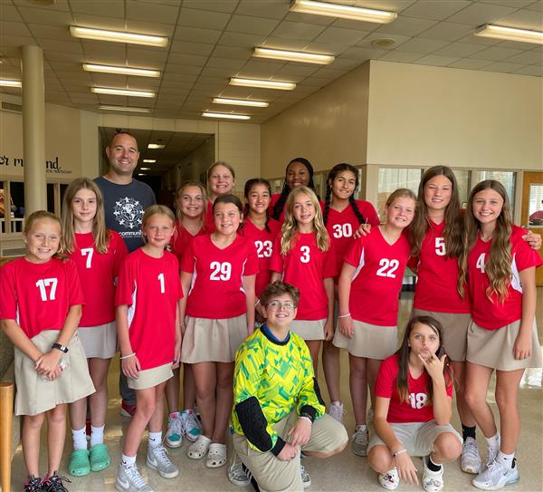 Girls soccer team 