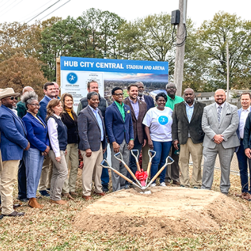  Hub City Central Groundbreaking