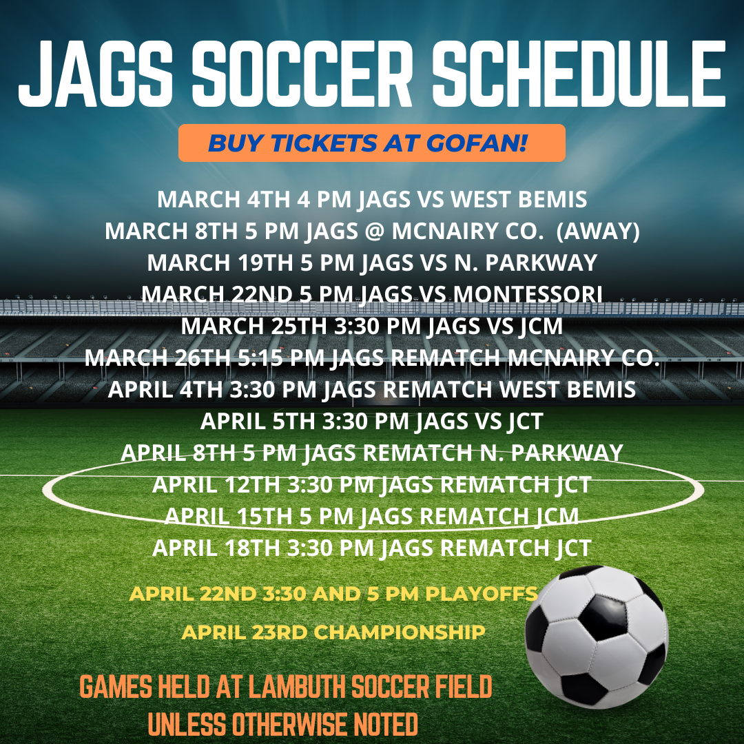 Soccer Schedule