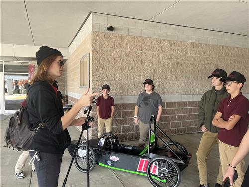 Greenpower USA being interviewed