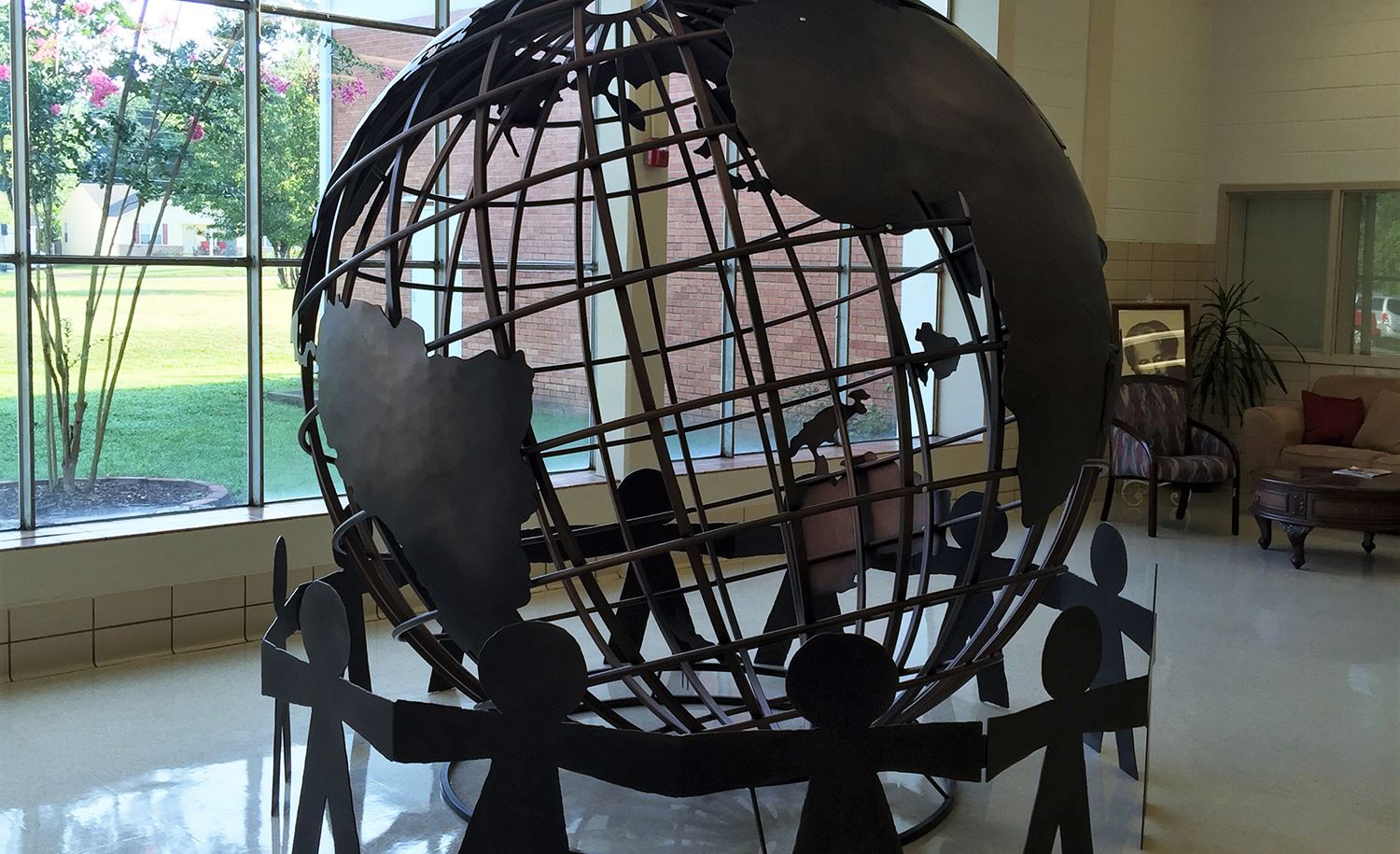 School Lobby Sculpture School Lobby Sculpture